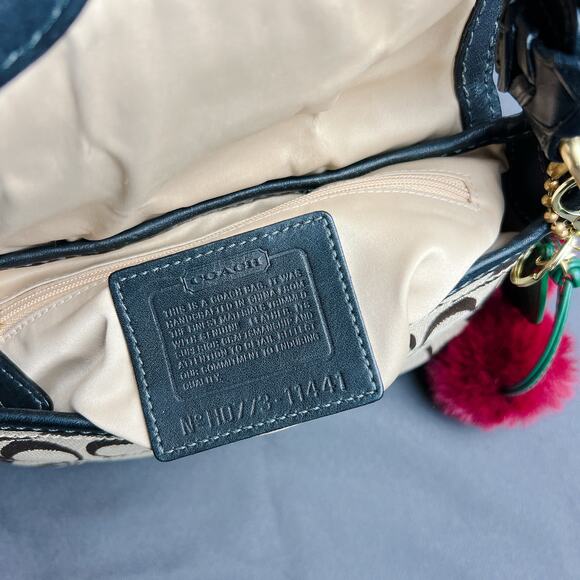 COACH Vintage Bleeker Soho C Signature Hobo Bag 11441 - Picture 4 of 11